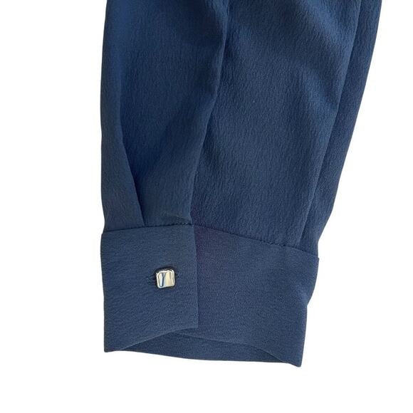 MM.LaFleur Lagarde Shirt Dusty Indigo Size 12 - Picture 5 of 13